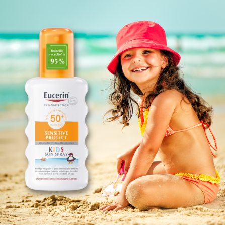 Le spray enfant solaire Eucerin