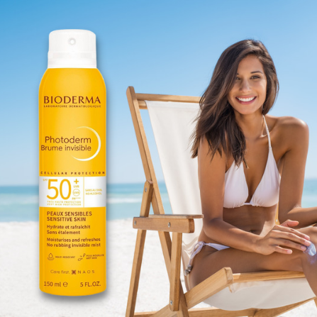 La brume invisible Photoderm de Bioderma