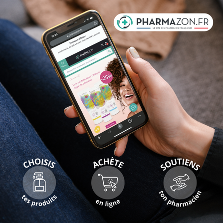 Le concept Pharmazon.fr : Choisis tes produits, achète en ligne, soutiens ton pharmacien