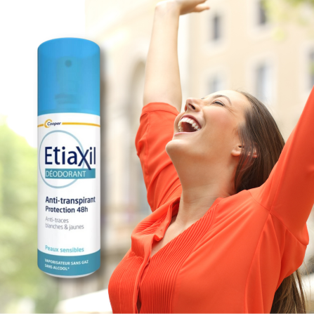 Etiaxil anti-transpirant protection 48 heures
