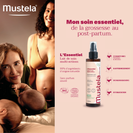 Le lait de soin Mustela