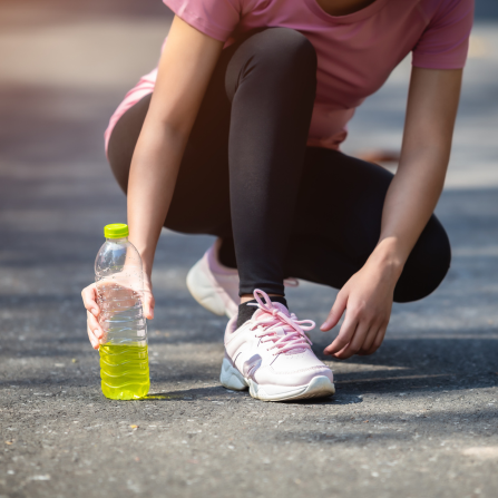 Prendre des électrolytes pendant le sport