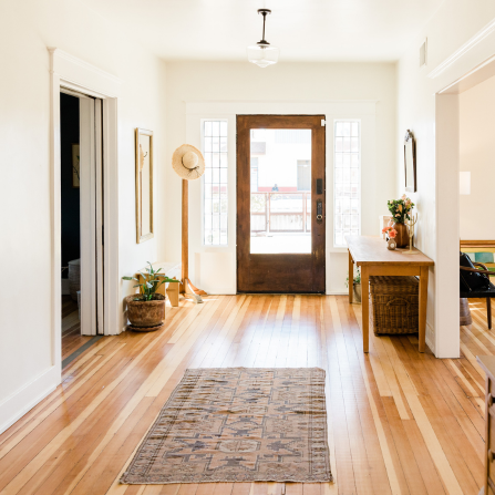 Intérieur de maison propre et sain, objectif d’un traitement antiparasitaire naturel et efficace.
