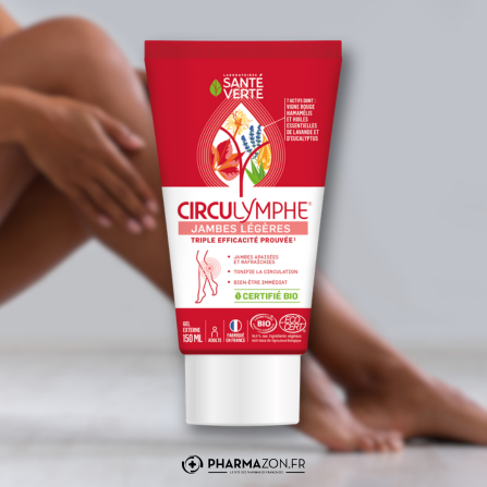 Le gel Circulymphe Jambes légères