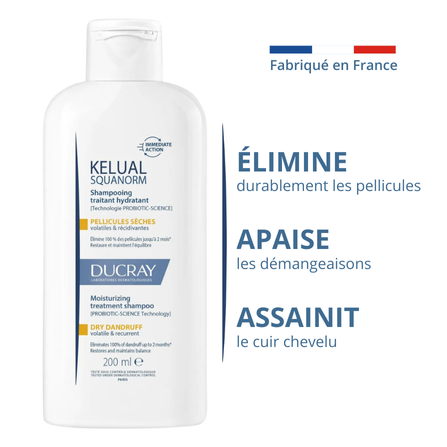 Retrouvez votre shampoing Ducray pour pellicules sèches sur Pharmazon.fr
