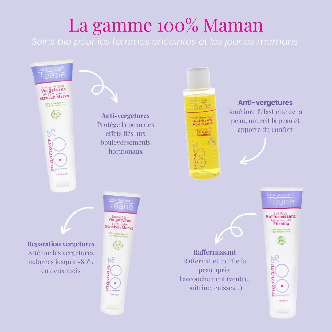 Crème anti-vergetures Grossesse : Soin naturel