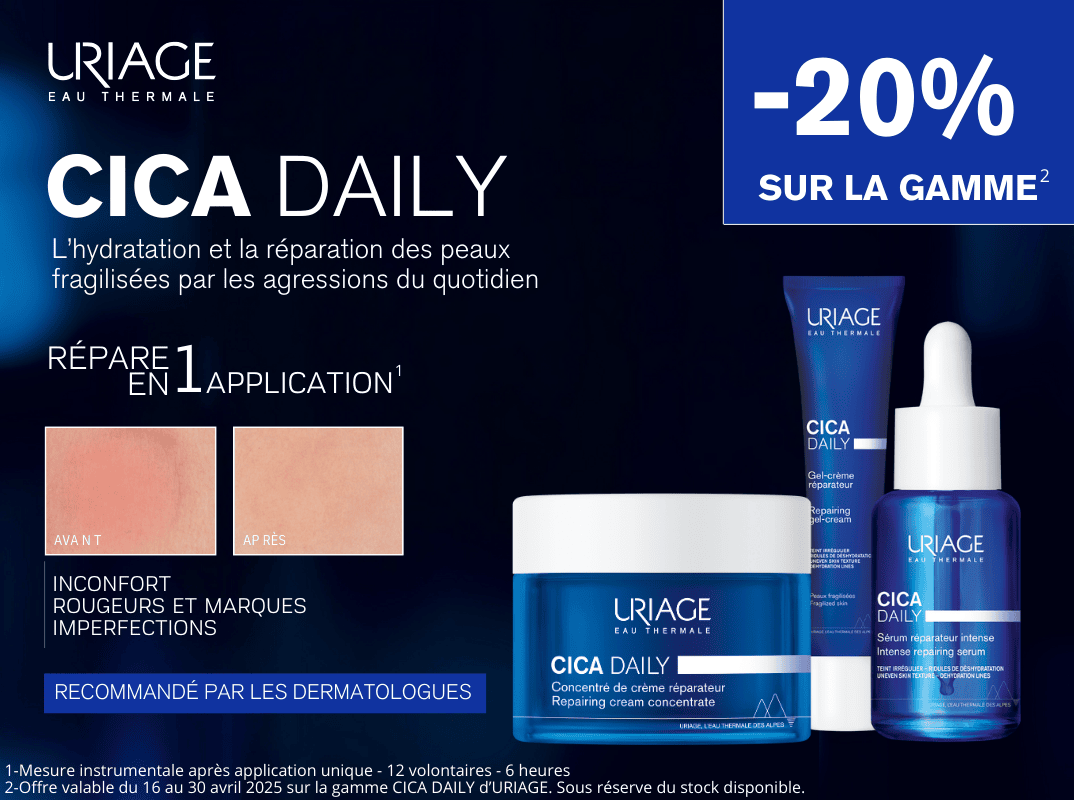 Cica daily pour réparer la peau au quotidien 