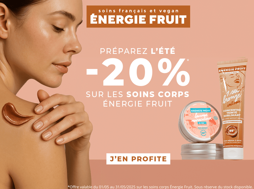 -20% sur les soins du corps Energie Fruit 