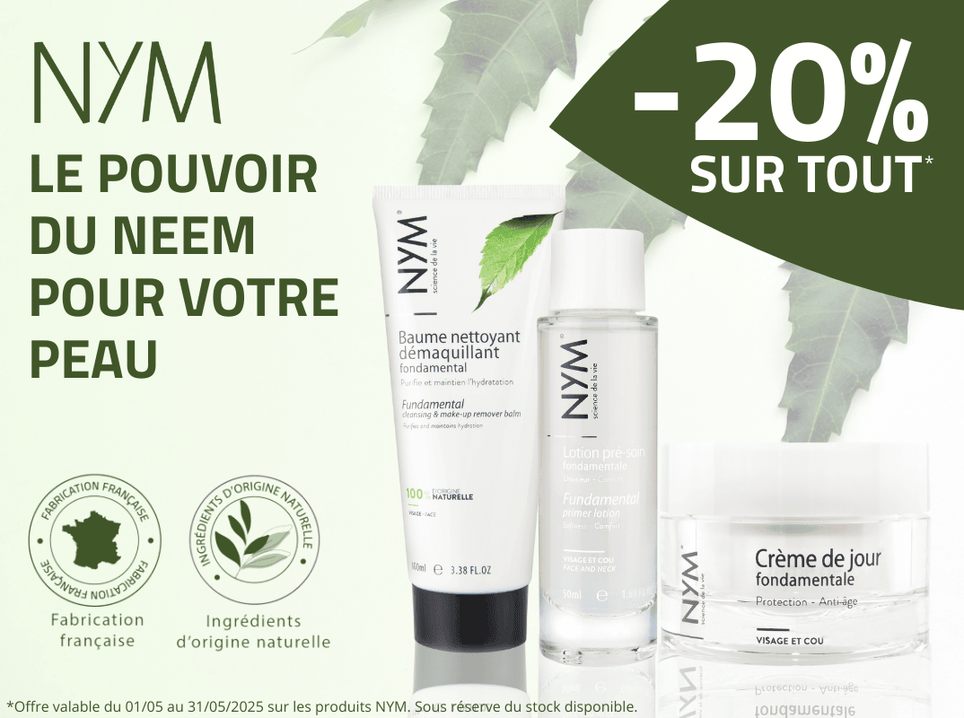 Nym, le pouvoir du neem pour votre peau, en promotion !