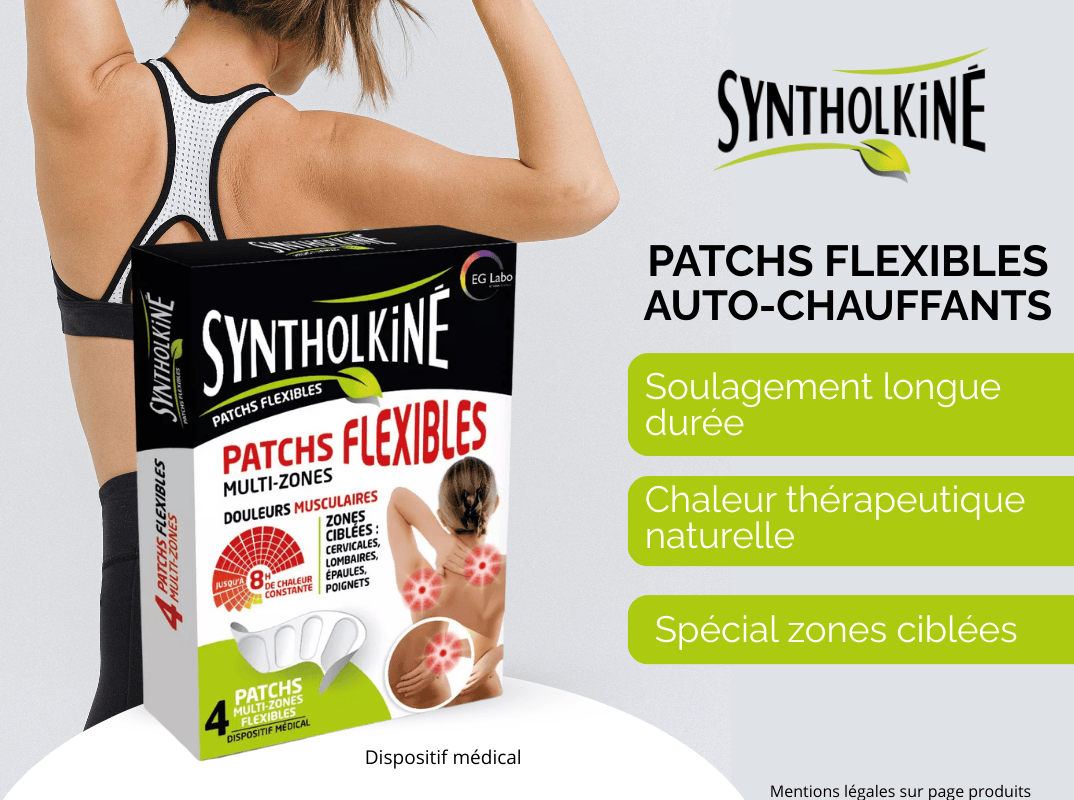 Patchs flexibles autochauffants