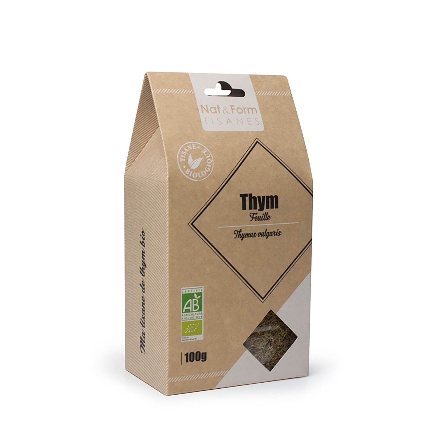 tisane de thym fleur bio entière 50gr - - Bioviela