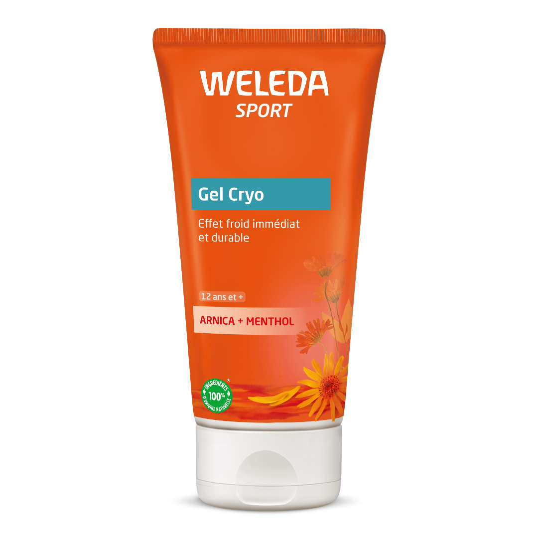 Sport Gel cryo à l'arnica - Tube de 100ml - Weleda