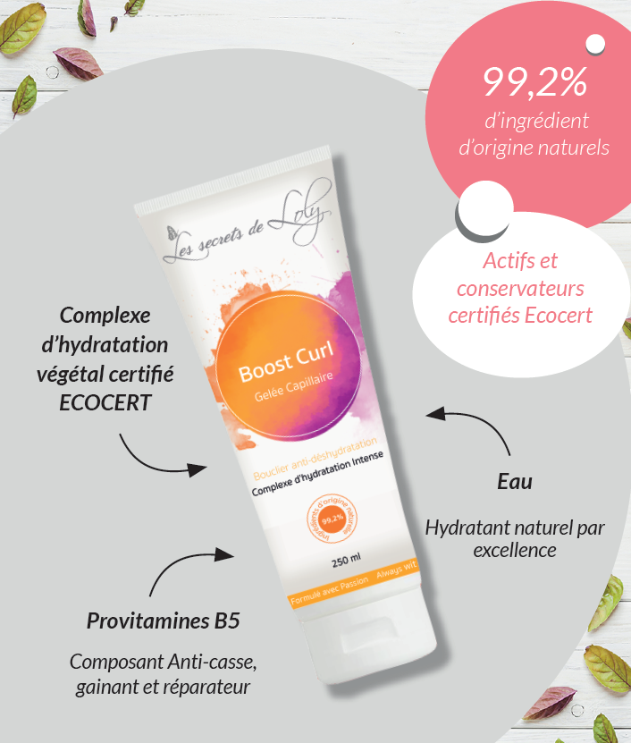 Les Secrets de Loly Boost Curl Gelée hydratante 250 ml