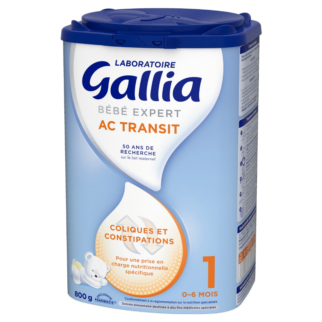 Lait Galia ac transit 1er age - Gallia