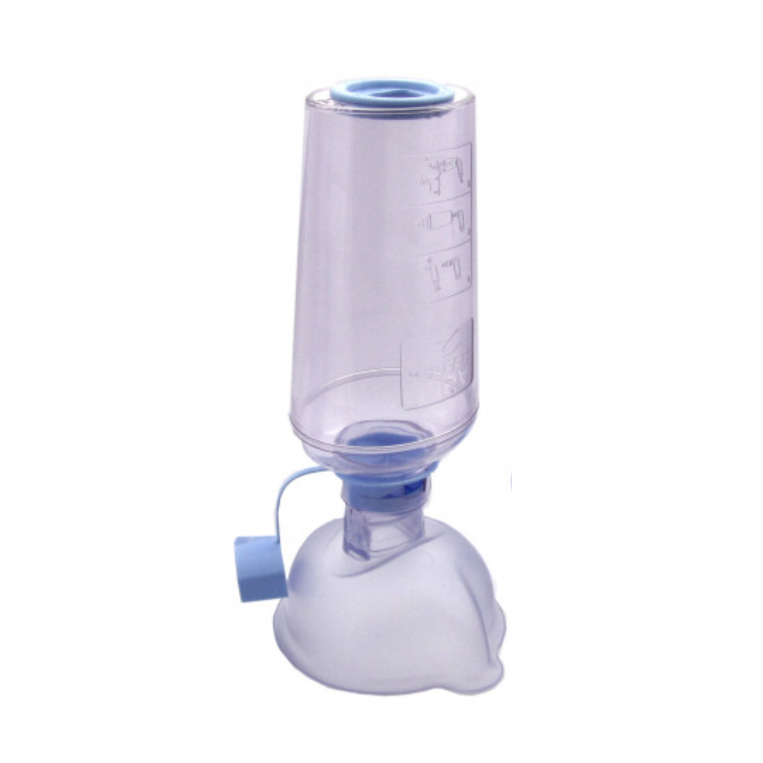 Professionnel Adulte / Pédiatrique / bébé Asthme Espaceur Inhalateur  Dispositif d'espacement Silicone Aérosol Cabine Fournitures chirurgicales  Outils de soins de santé