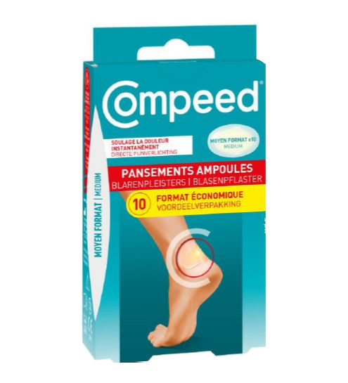 Pansement ampoule plante du pied sport boite de 5 - Pharmazon