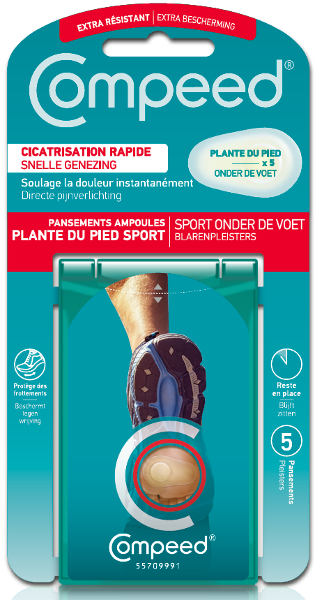 Compeed Pansement Ampoule Sport Extrême - Boite de 6