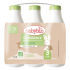 Croissance formule au lait de vache français - Pack de 6 bouteilles d'1 litre