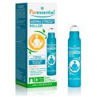 Roller Stress Aroma - 5 ml - Aide à libérer les tensions et apaiser l’esprit avec 12 huiles essentielles pures, pratique et efficace pour une utilisation quotidienne