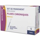 Set de pansement PLAIES CHRONIQUES Détersion soin - Boite de 5
