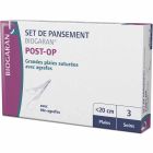 Set de pansement grandes plaies suturées avec agrafes soin - Boite de 3