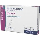 Set de pansement grandes plaies suturées soin - Boite de 3