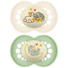 Original Nuit 6+ mois Silicone Lot de 2 (Coloris aléatoire)