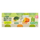 Pots Brocolis Petits pois Potimarron 3x130g