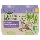 Nuit petits pois champignons riz 2x130g