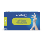 Gants d’examen latex poudrés Taille M - Boite de 100