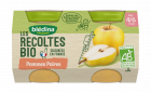  pomme poire lot de 2 pots de 130g