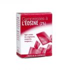 10 compresses d'éosine