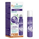 Roller Stress Aroma - 5 ml - Aide à libérer les tensions et apaiser l’esprit avec 12 huiles essentielles pures, pratique et efficace pour une utilisation quotidienne