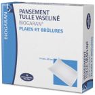 Pansement tulle vaseliné 10cm x 40cm - Boite de 10