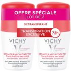 2 roll-on détranspirant intensif 72h 2x50ml