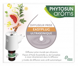 Diffuseur ultrasonique EasyPlug prise murale - Pharmazon