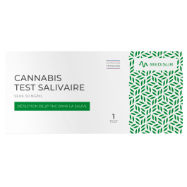 Test salivaire THC, 50ng/ml salive