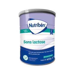 Sans lactose boite de 400g