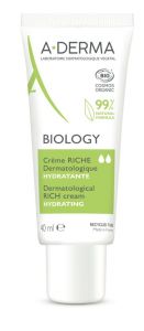 Crème riche hydratante dermatologique BIO Tube de 40ml