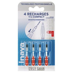 Recharge rouge iso 4 large 1,5mm - Boite de 4