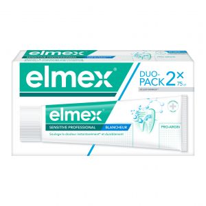 Dentifrice dents sensibles blancheur 2x75ml 