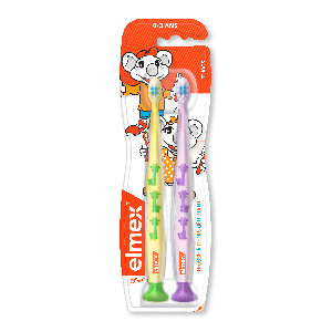 Brosse à dents débutant enfant Bébé 0-3 ans lot de 2 