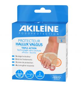 protecteur hallux valgus triple action taille S