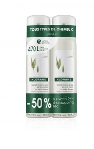 Duo shampooing sec Avoine spray 2x150ml