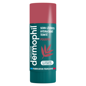 Stick lèvres hydratant teinté pourpre - Tube de 4g