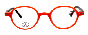 D Lunettes +2.00 orange/marron