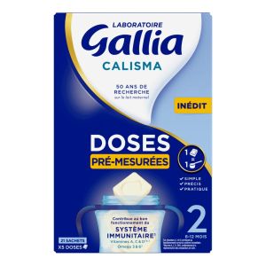 Doses 2ème âge 6-12 mois Boite de 21 sachets