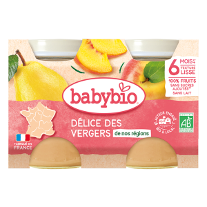Délice des vergers de nos régions 2x130g
