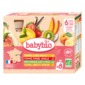 Multipack Fruits 8x90g