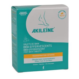 Galets de bain déo effervescents 12g - Boite de 6
